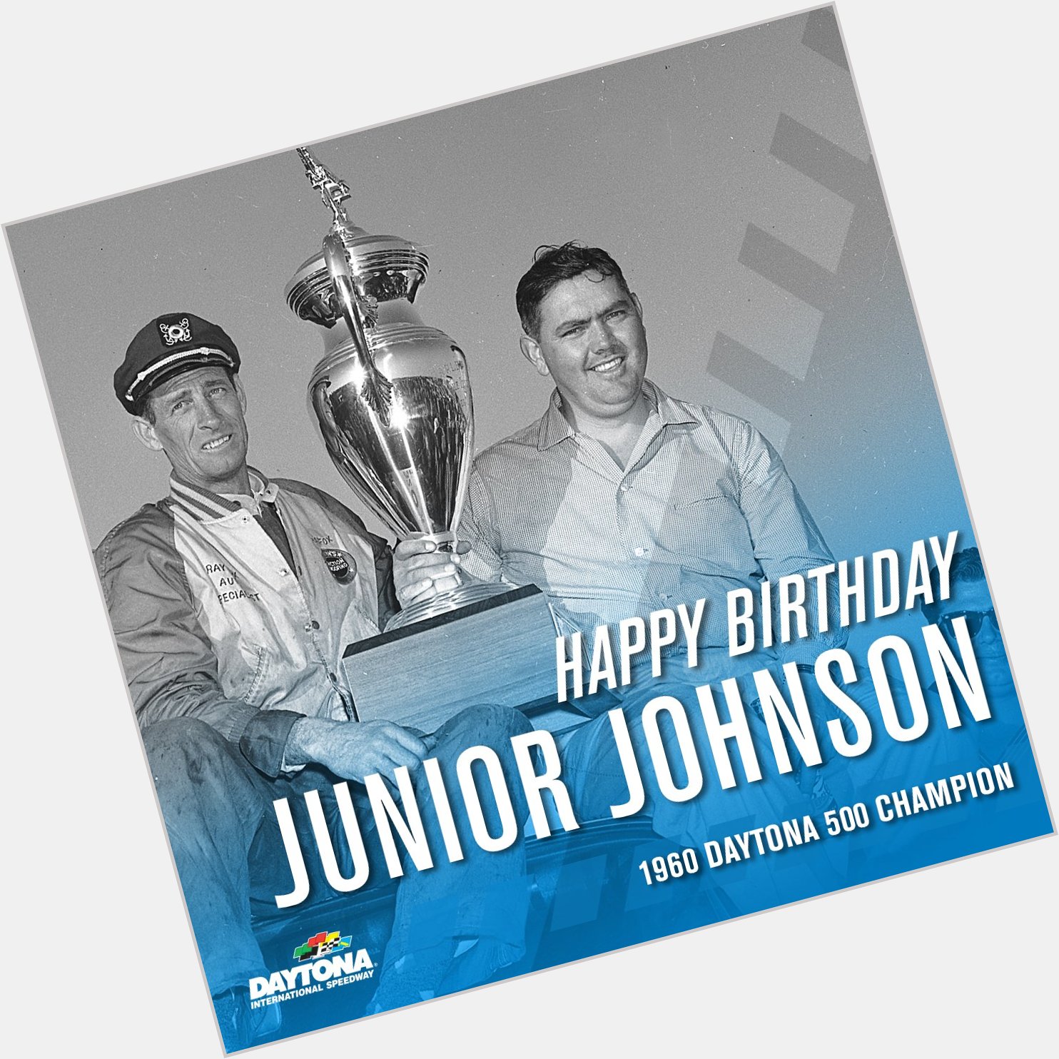 Happy birthday to the 1960 Champion Junior Johnson! 