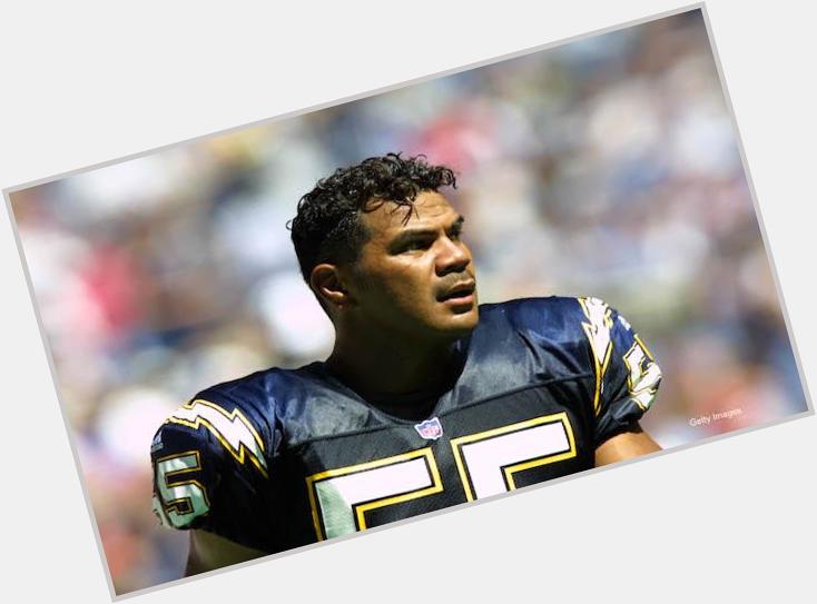 Happy Birthday, and great Junior Seau. He would have been 46 years old today:  
