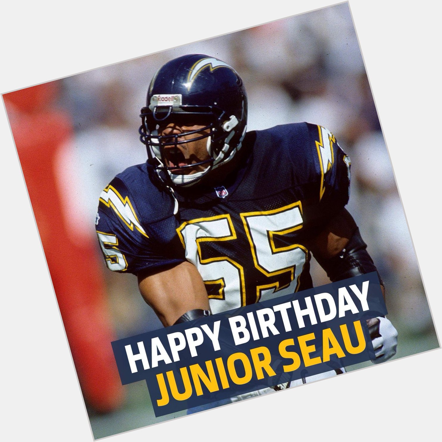 Happy Birthday to a once great football player and even better man, Junior Seau, gone but not forgotten. 