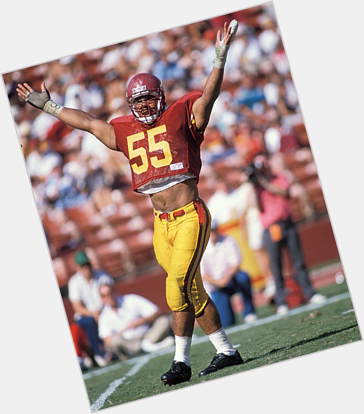 Happy Birthday Junior Seau! The man that made me a USC fan as a child    
