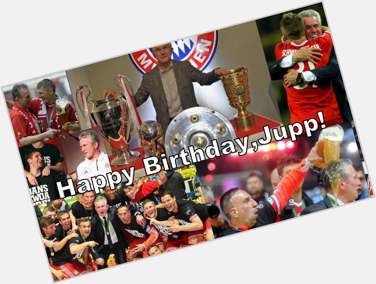 Happy 70th birthday, Jupp Heynckes! 