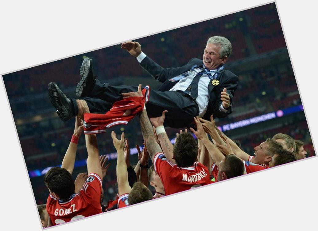 Happy Birthday to our Treble winning coach, Jupp Heynckes, who is sorely missed. Health and Happiness 