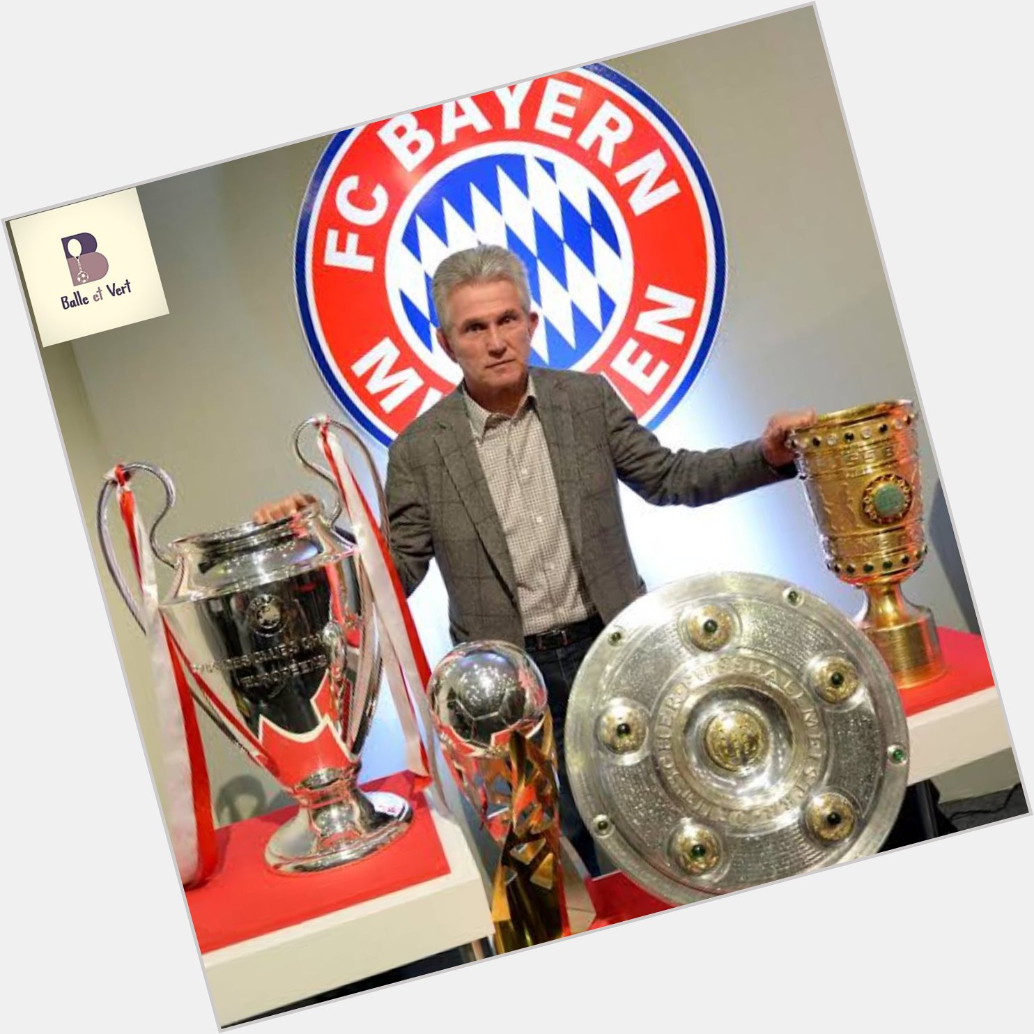 Happy Birthday, Jupp Heynckes  Holla the German if your team needs a trophy 