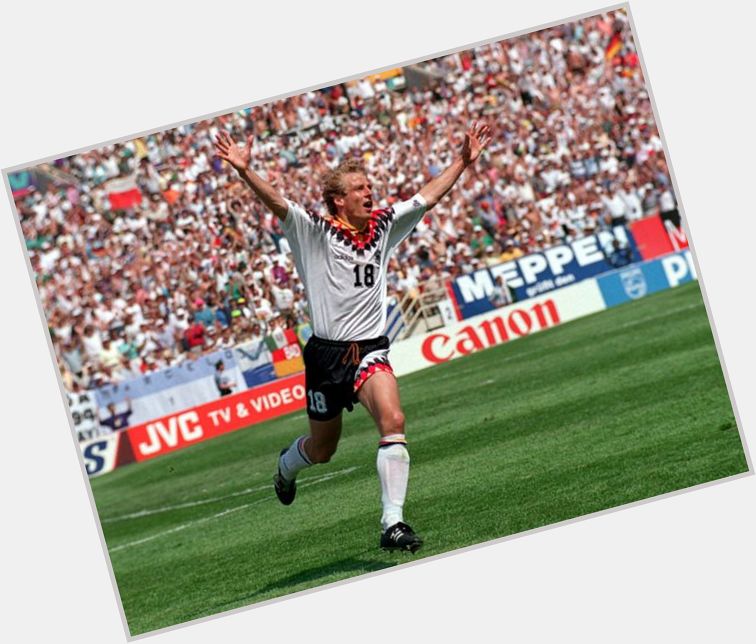 Happy Birthday Jurgen Klinsmann, scorer of the 1994 World Cup\s first goal. 