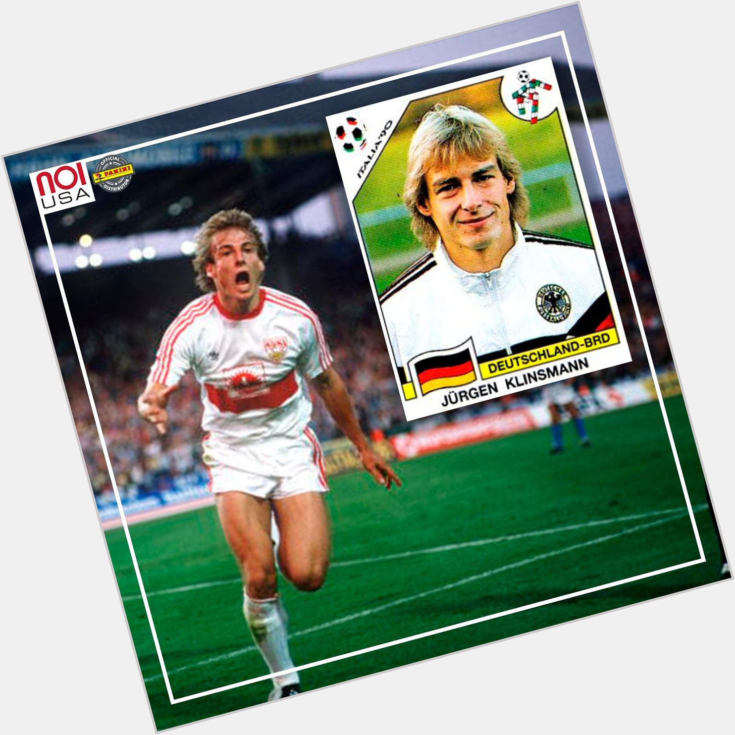 Happy birthday, Jurgen Klinsmann, one of the Italy 90 hero! 