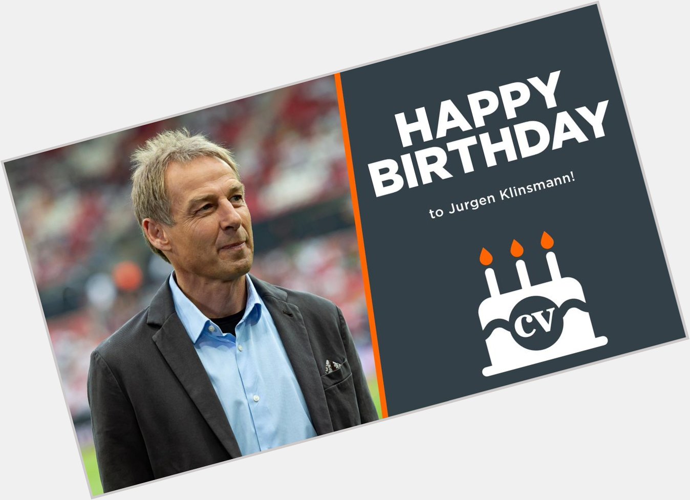  Happy birthday to Jurgen Klinsmann!  