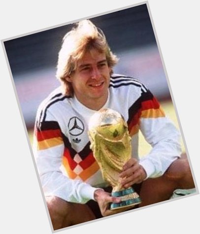 Happy Birthday to Die Mannschaft legend, Jurgen Klinsmann 