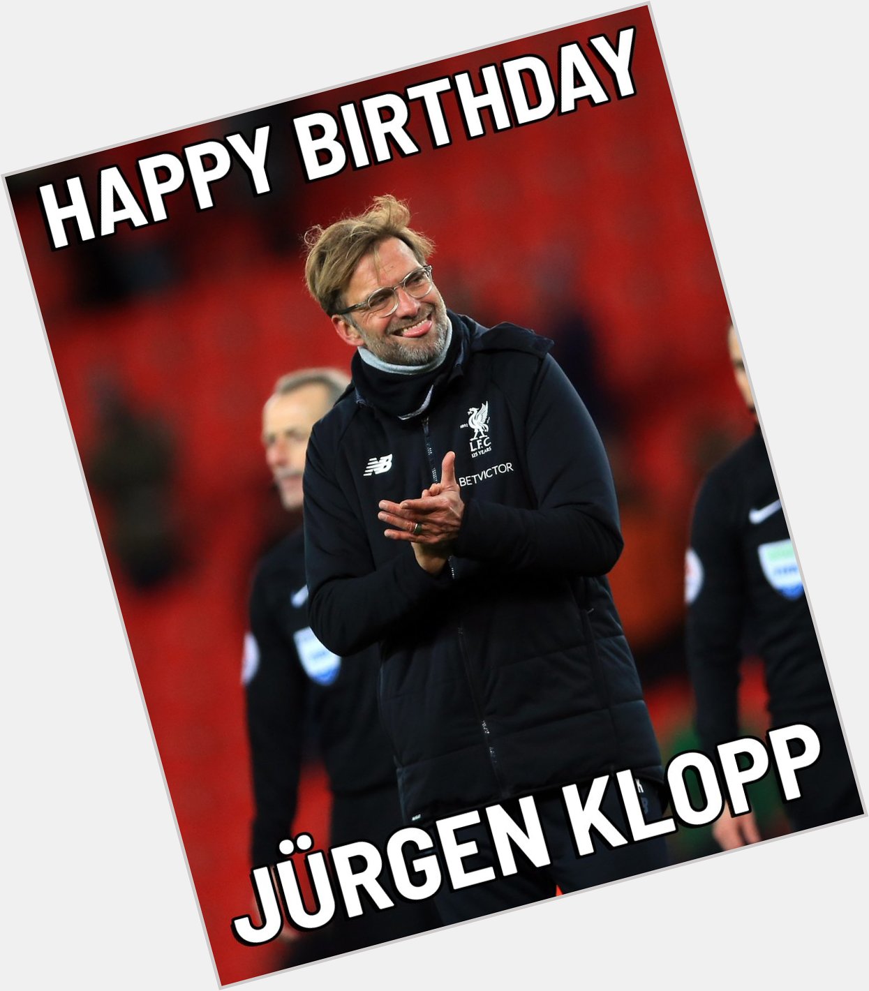 Happy 52nd birthday to Jurgen Klopp! 