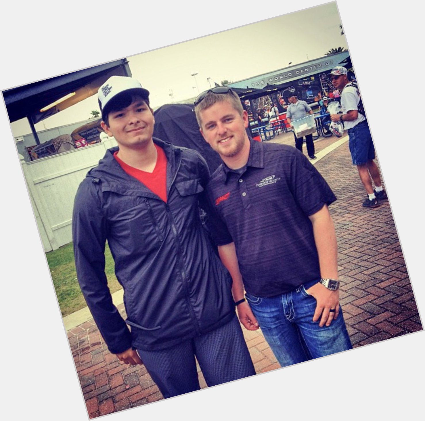 Happy Birthday Justin Allgaier!
Justin gave me a few minutes to talk and take a picture during the 2013 Daytona 500. 