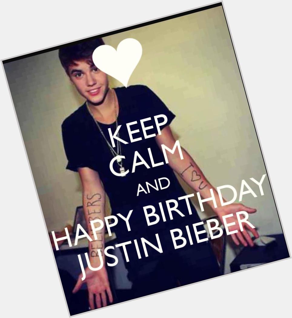 Happy birthday Justin Bieber 21 tomorrow 