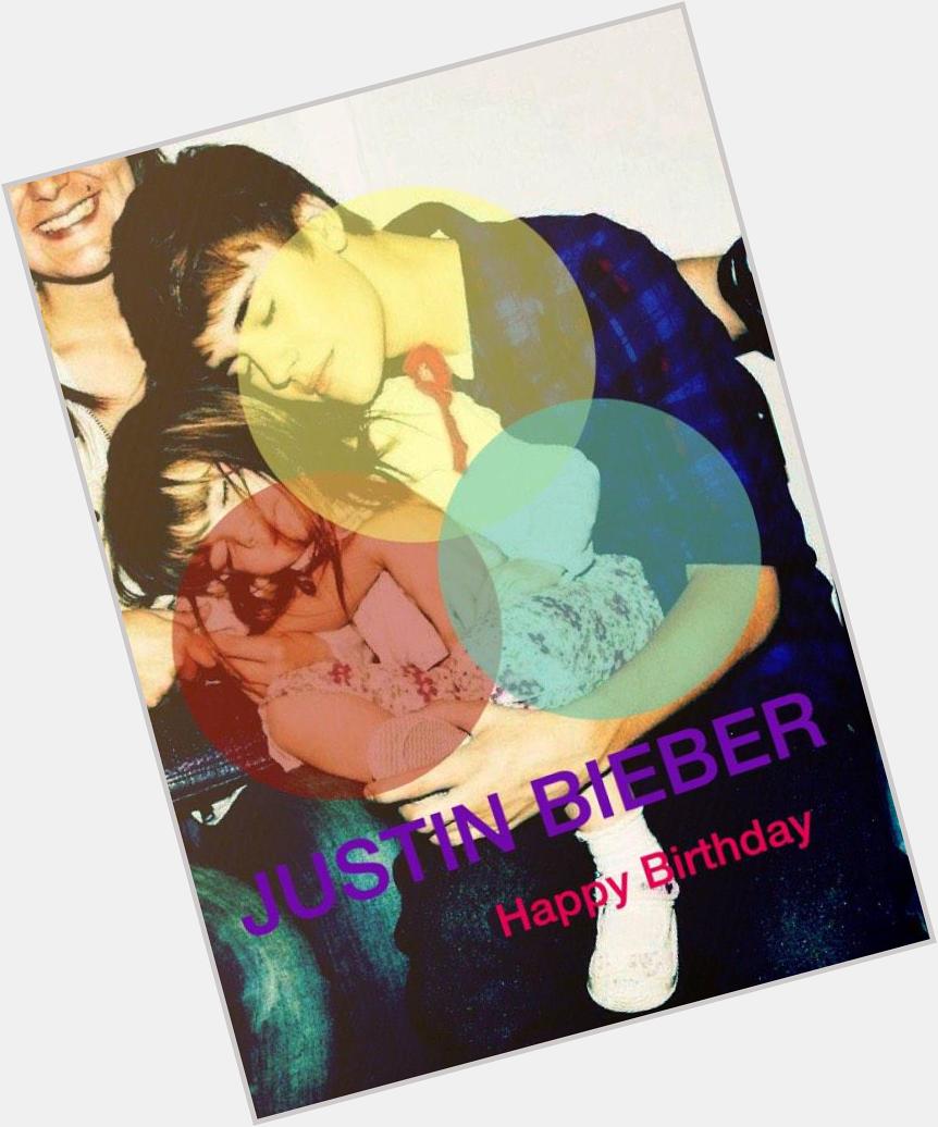 Happy birthday Justin Bieber                        