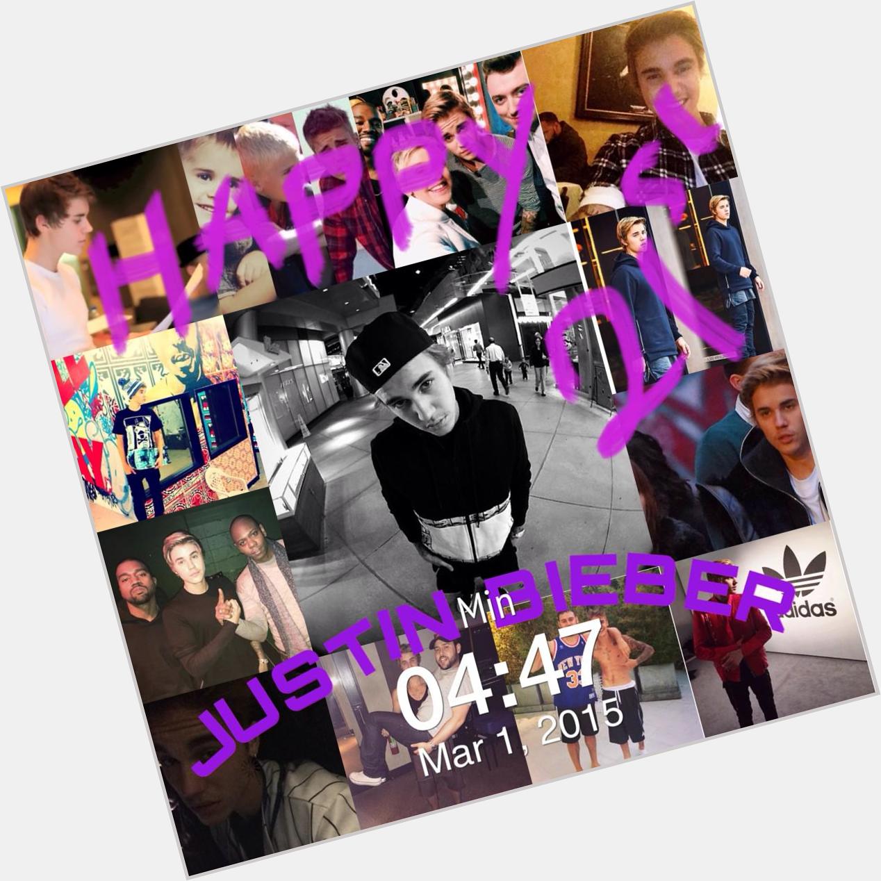 Happy Birthday Justin Bieber we  u so much  