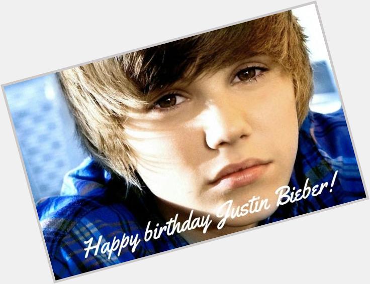 Happy birthday Justin Bieber! 