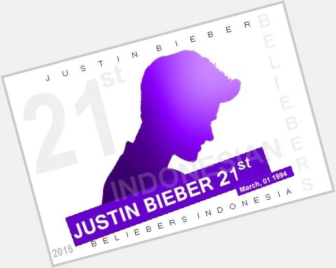 Happy birthday Justin bieber 21st (wish you all the best) :* 