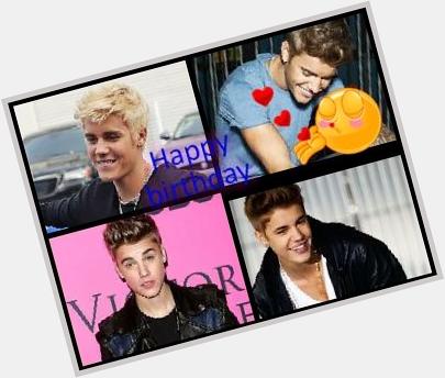 Happy birthday Justin Bieber I Love you very much <3 <3 <3 <3 