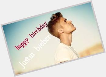 Happy birthday Justin Bieber 