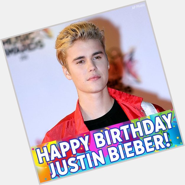 Happy birthday, Justin Bieber! The Biebs turns 23 today! 