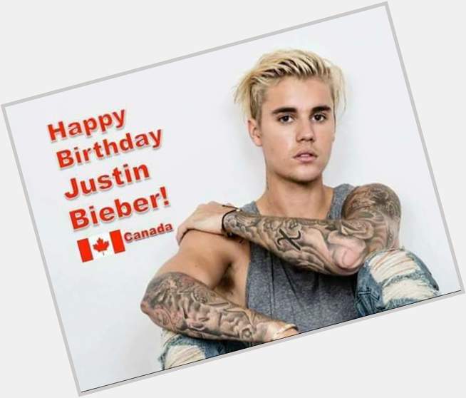   happy birthday Justin Bieber      