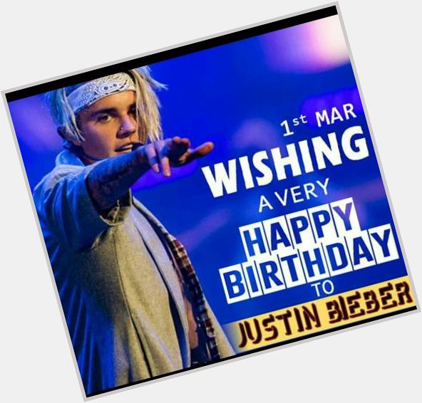 Many many returns of the day happy birthday to you Justin Bieber 
I love you bro   
