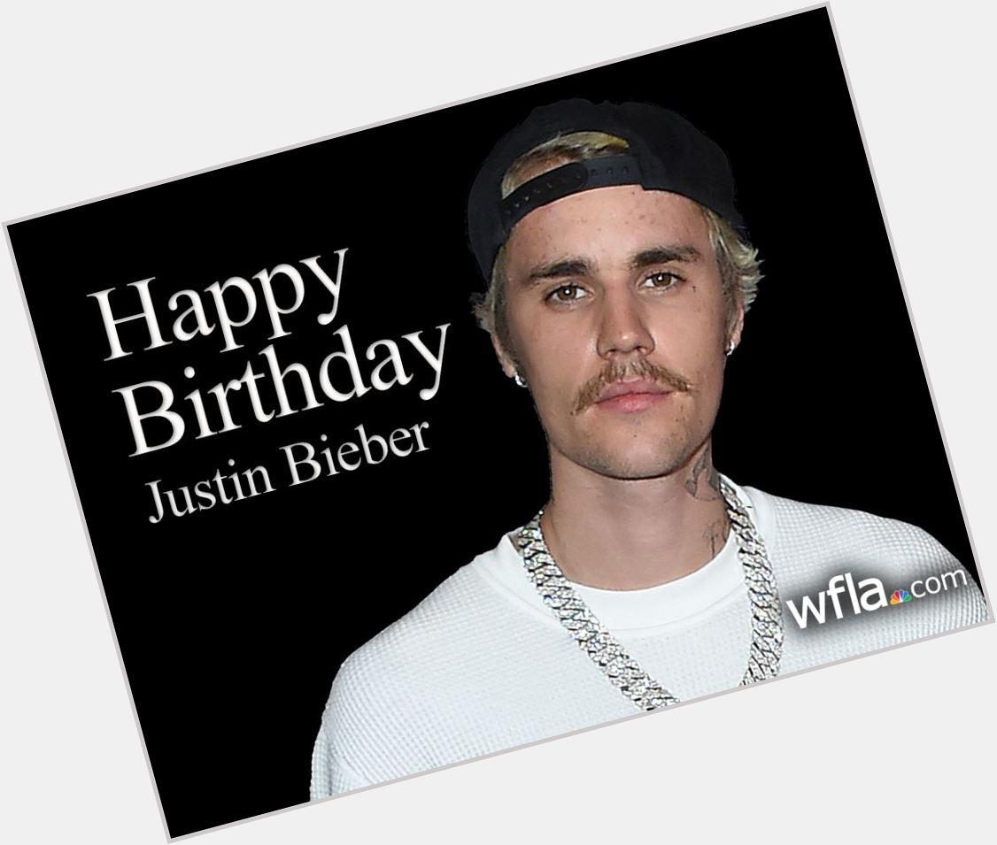 Happy 27th birthday to singer Justin Bieber!  