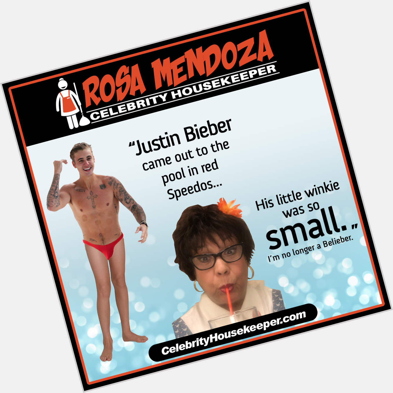 Happy Birthday Justin Bieber! Rosa Mendoza sends her love!! 