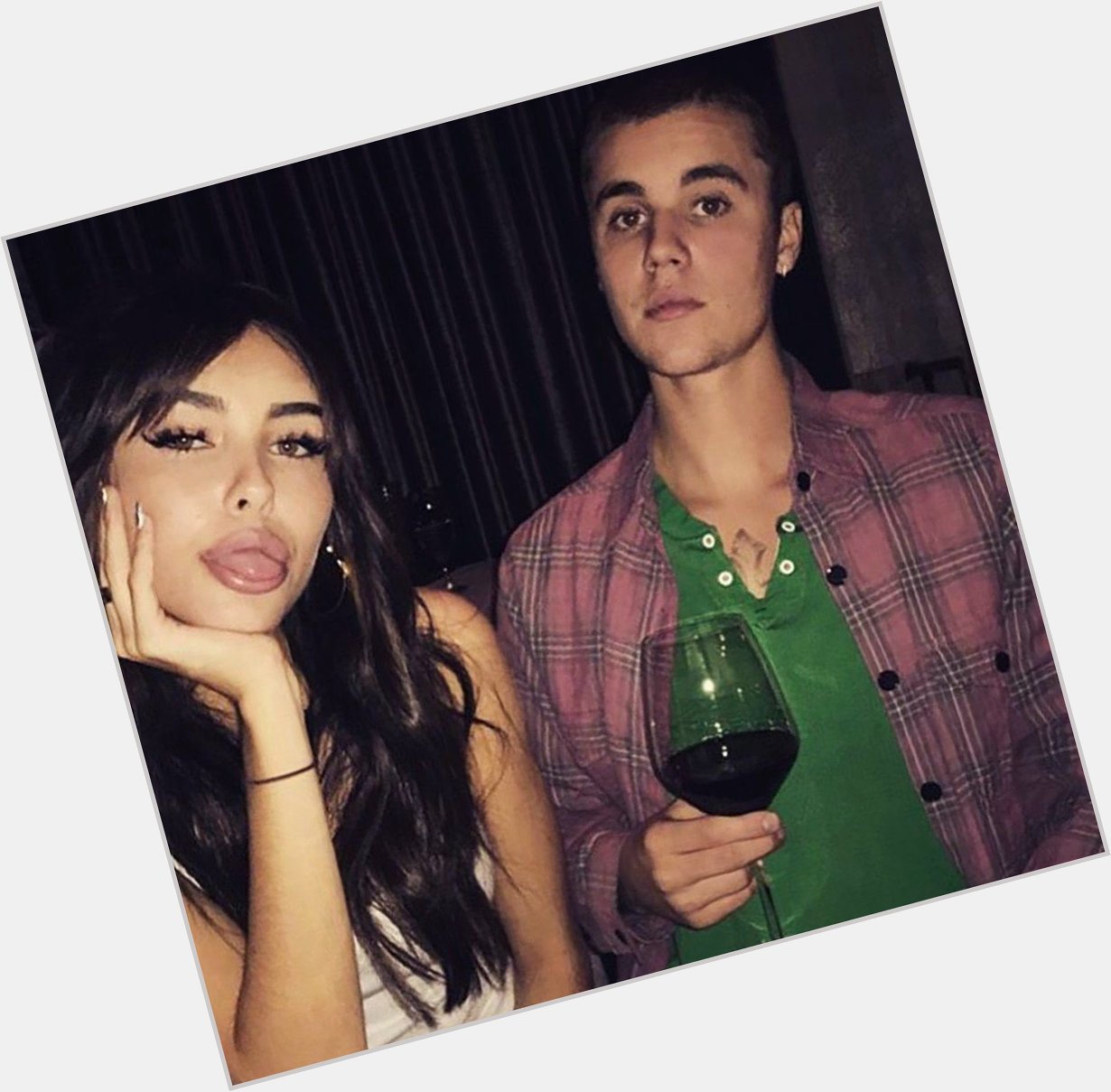 Justin Bieber wishes Madison Beer a happy birthday on Instagram. 