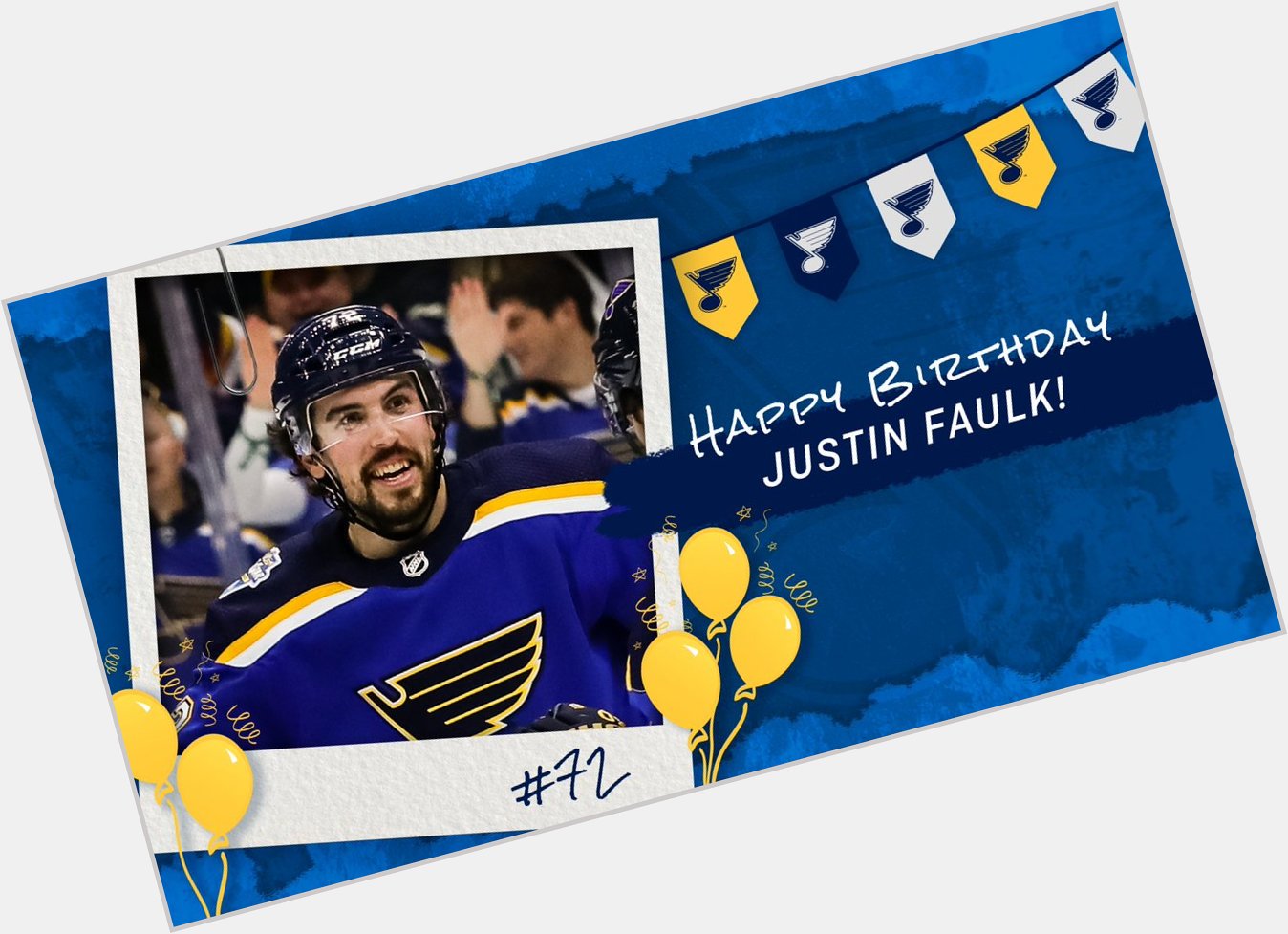Happy birthday to Justin Faulk! 