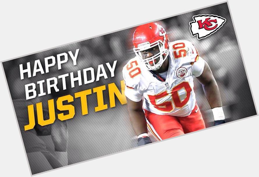 Happy Birthday to the leading sacker, and a damn good dawg, Justin Houston! 
