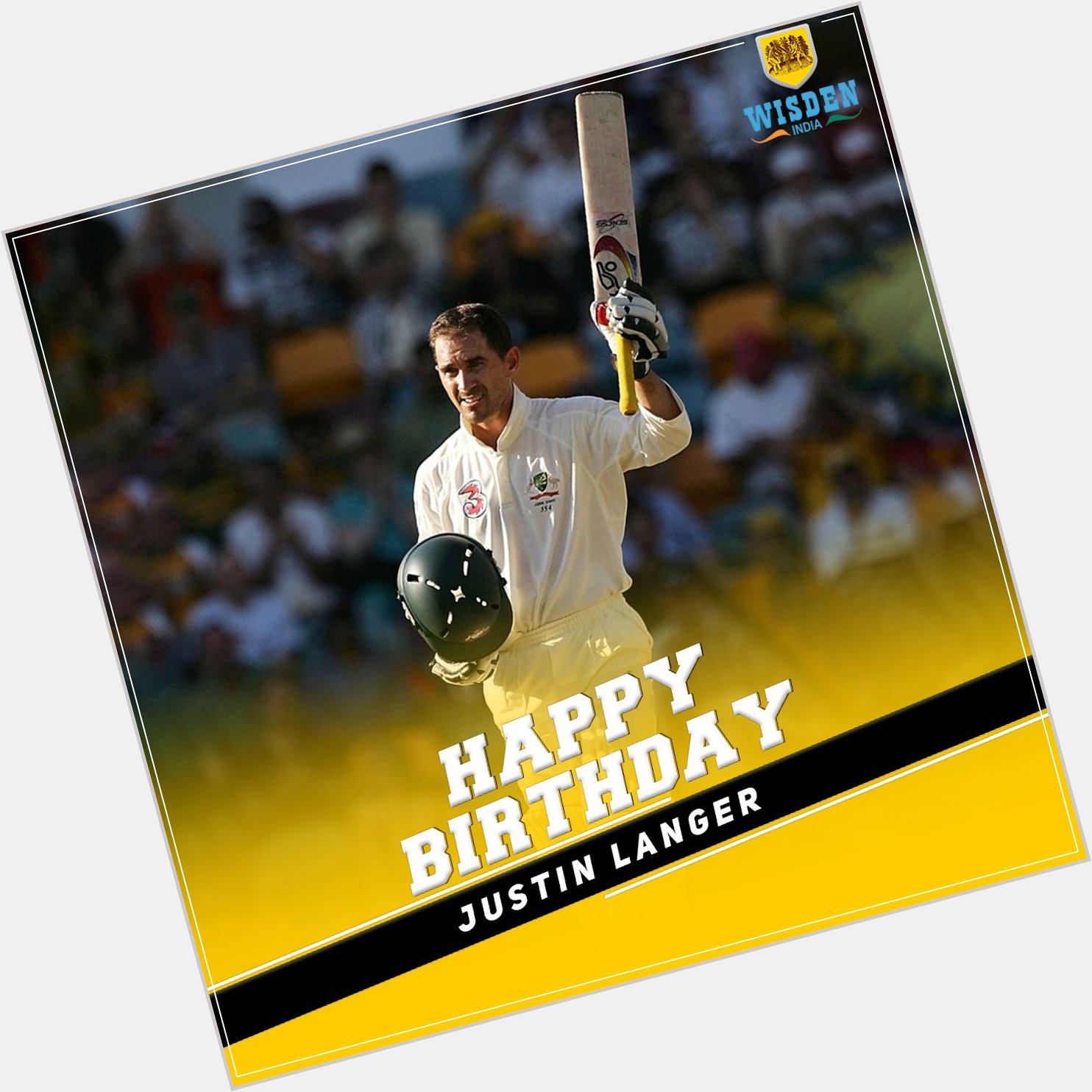Happy Birthday to former Australian opening batsman Justin Langer! 