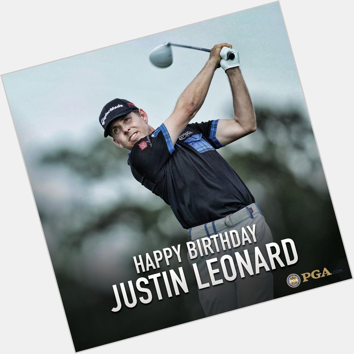 Happy 43rd birthday to 1997 Open Championship winner Justin Leonard. 