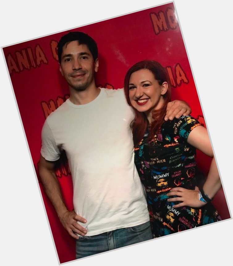 Happy birthday to Justin Long who said to me: I m gonna pose just like you and he did 