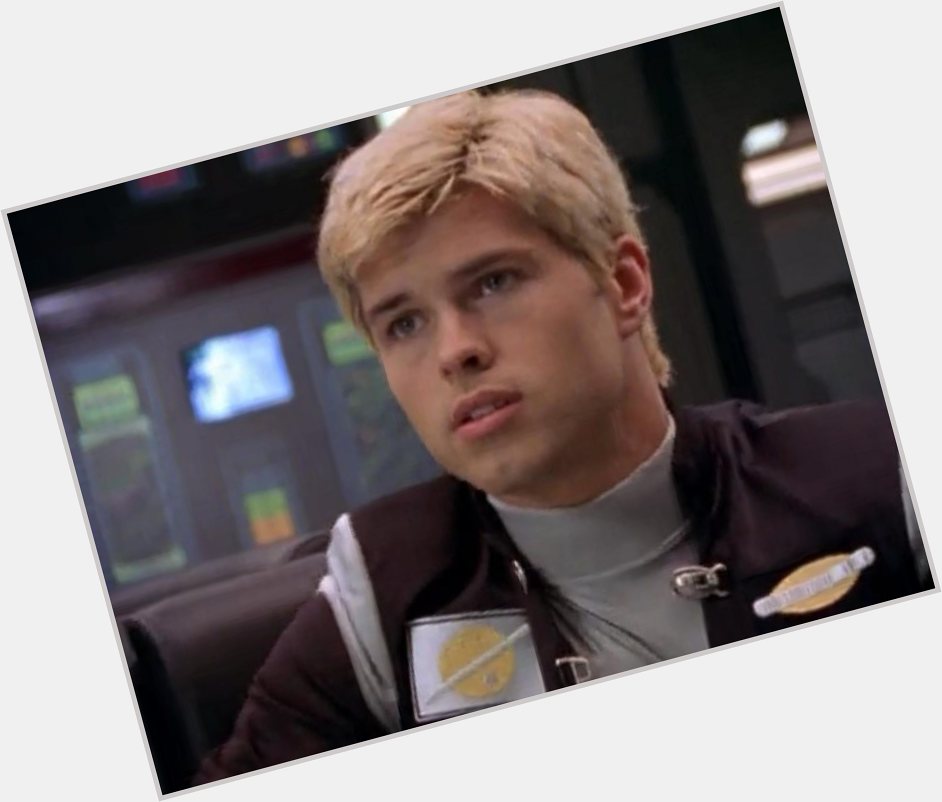 Happy birthday to Justin Nimmo, the silver space ranger who I always thought of as a brad pitt lookalike  