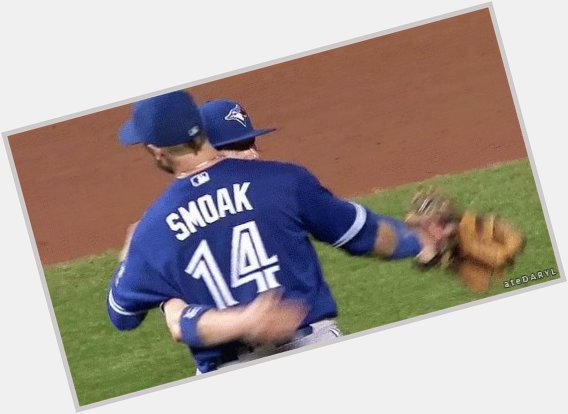 Happy birthday to my favourite player on the Jays, JUSTIN SMOAK! Have a fantastic day, king! 