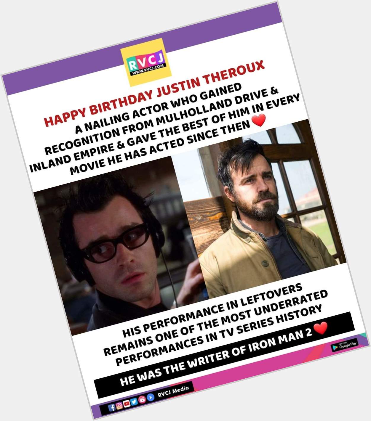 Happy Birthday Justin Theroux! 