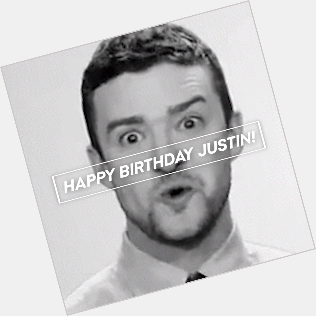 Happy Birthday Which song are you jamming to today?  : Justin Timberlake 
