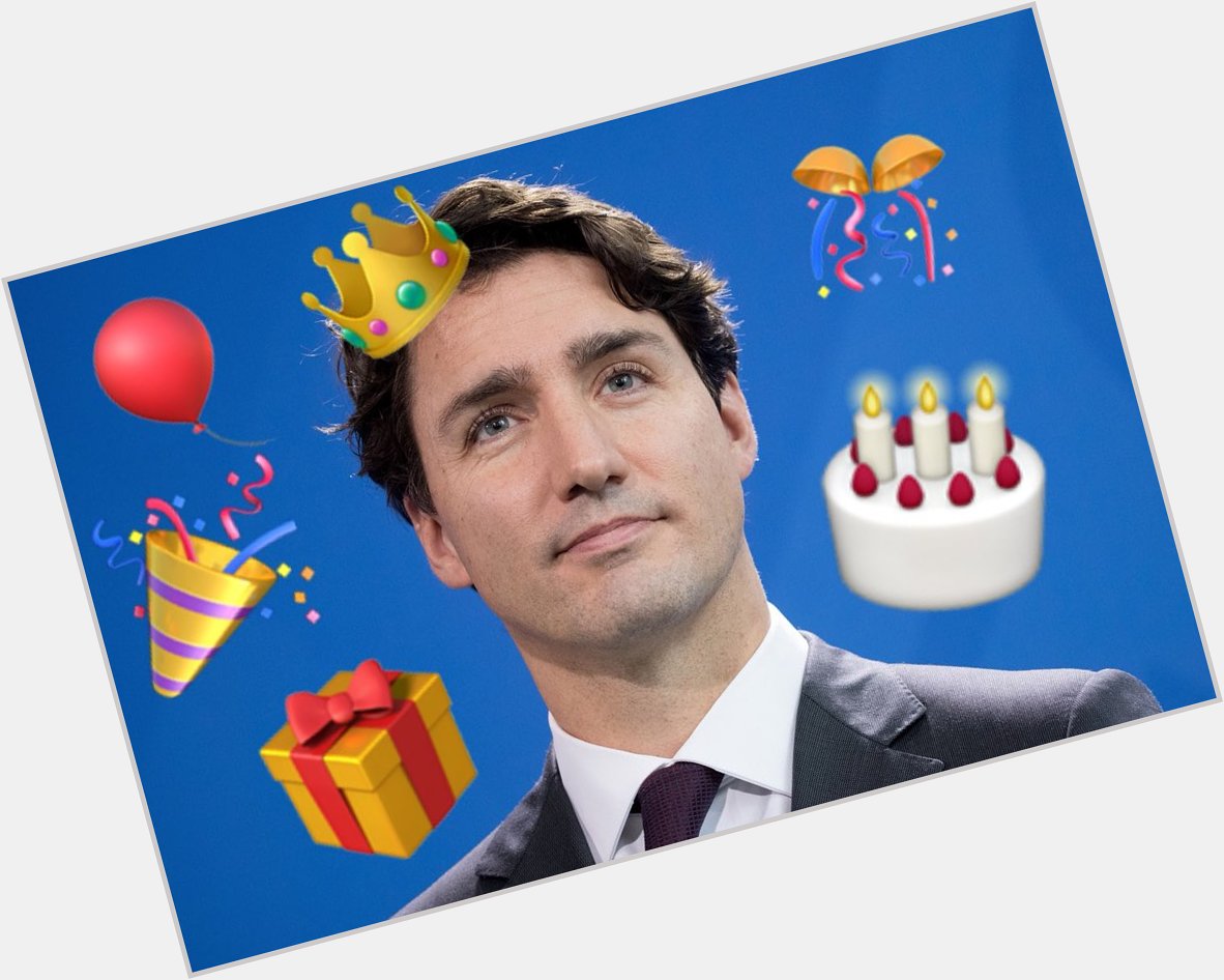 Let s not forget the true meaning of Christmas... happy birthday Justin Trudeau! 