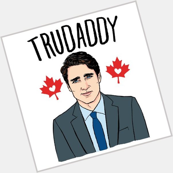 Happy birthday to the sexiest leader of a G8 nation*, Justin Trudeau! 