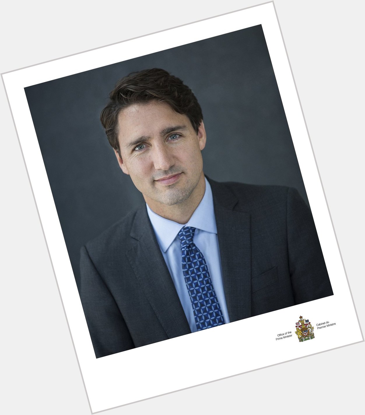 To The Right Honourable Justin Trudeau, Prime Minister of Canada. 
                 Happy 50th Birthday! 