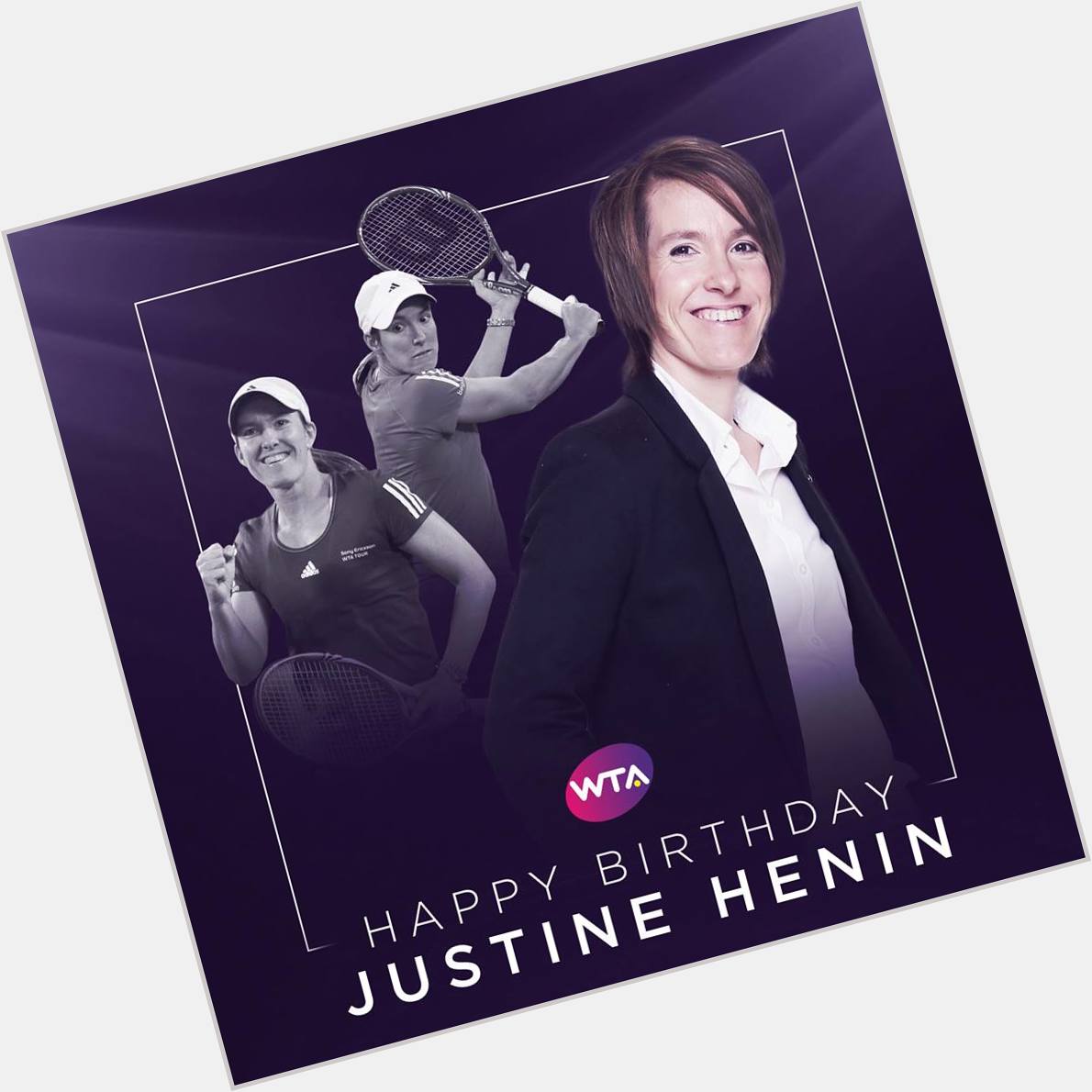 Happy Birthday to the Queen of one-handed backhand 36 today. 