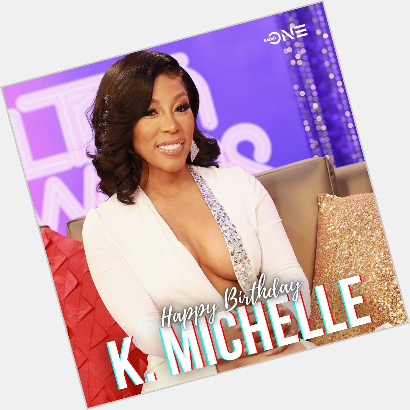 Wishing K. Michelle a happy 35th birthday 