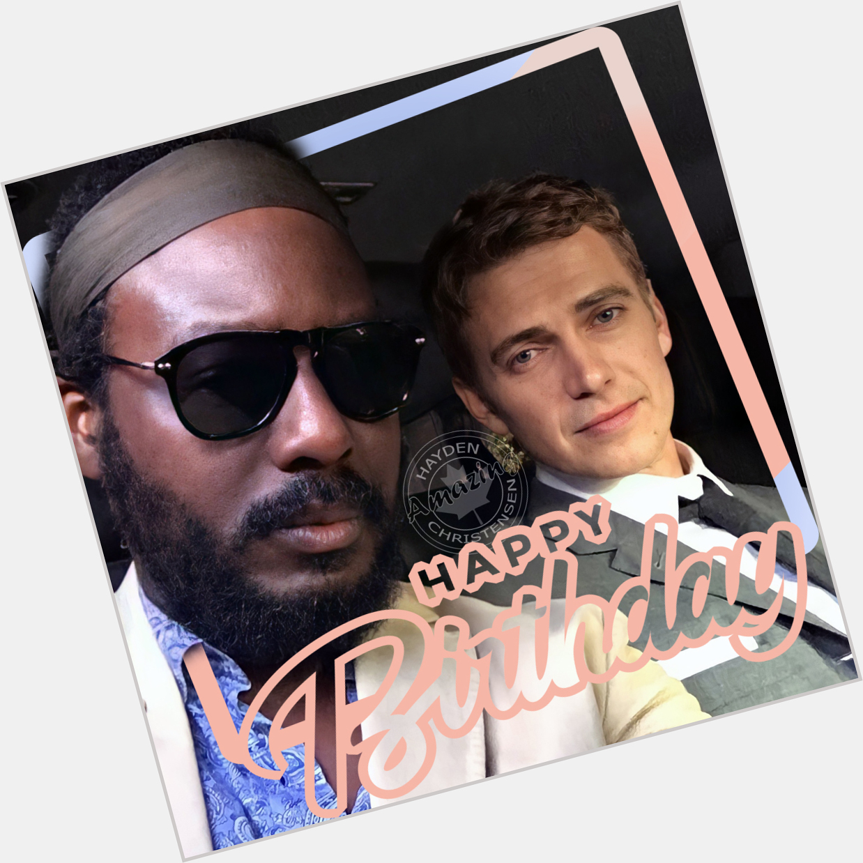 Happy birthday to   Hayden Christensen and k-os while premiere events 