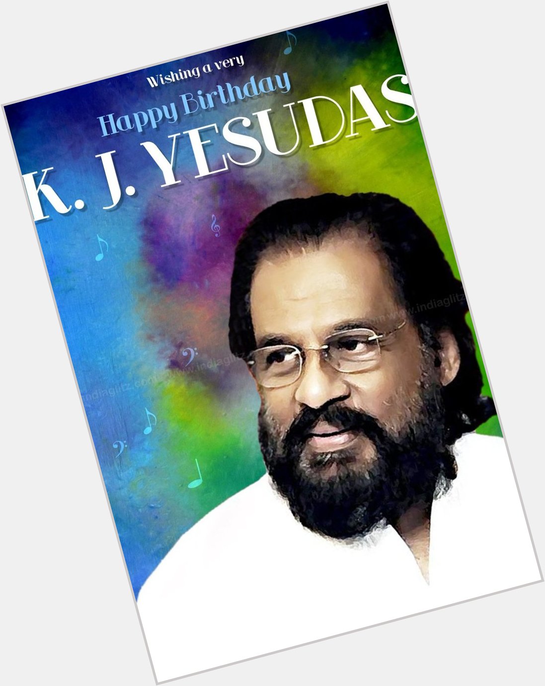 On behalf of wishing a very Happy Birthday legendary singer K.J.Yesudas Sir 