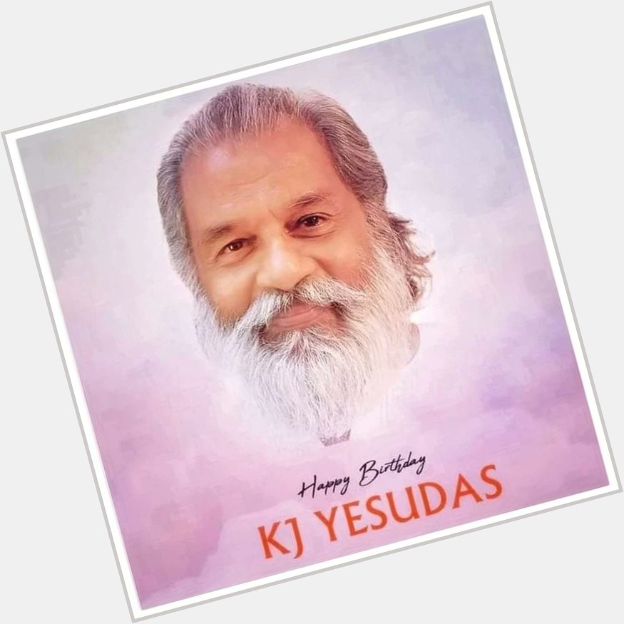 Yesudas Ji

Wishing the legendary singer K.J.Yesudas, a very Happy Birthday. 