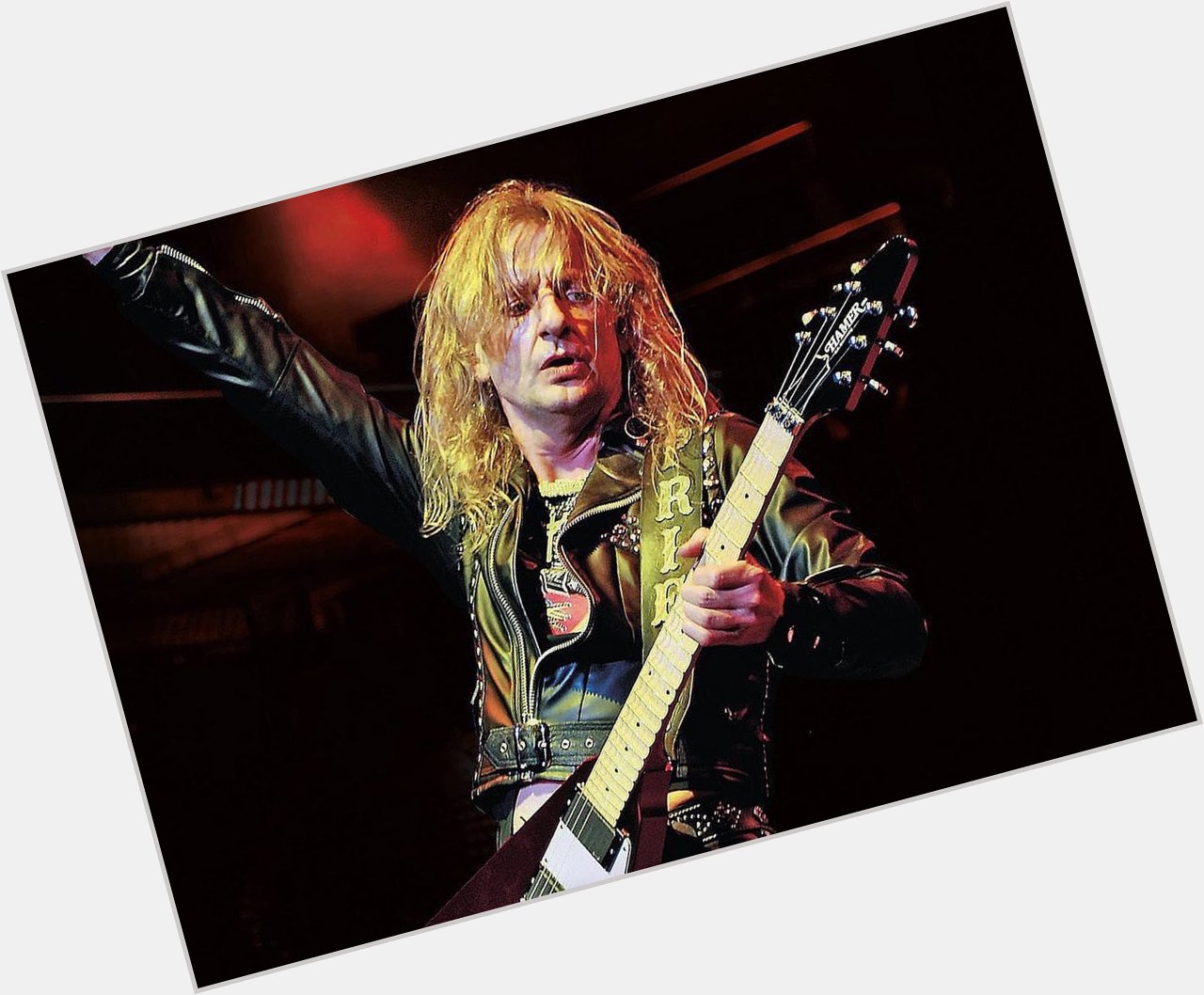 Judas Priest - Breaking The Law  via Happy Birthday guitarist K.K. Downing 