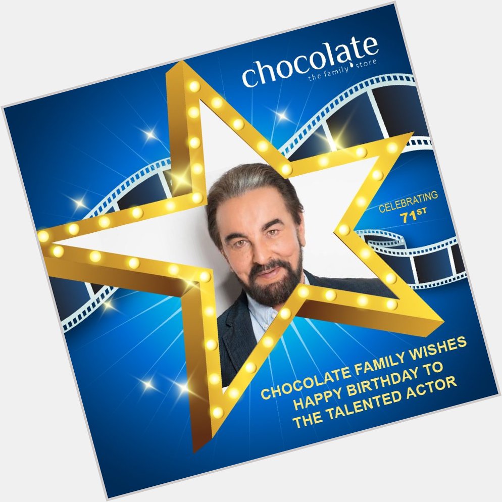 Chocolate family wishes happy birthday to the talented actor - Kabir Bedi 