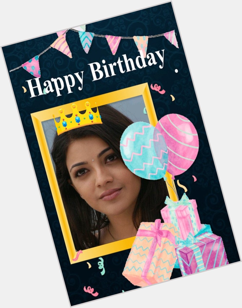 Happy birthday kajal agarwal 