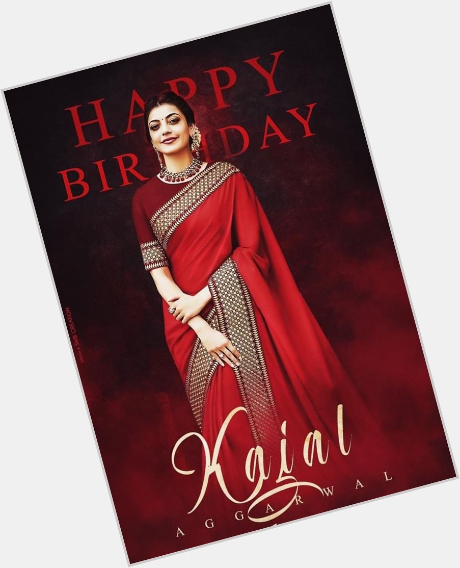 Wishing the gorgeous Kajal Agarwal a very happy birthday. 