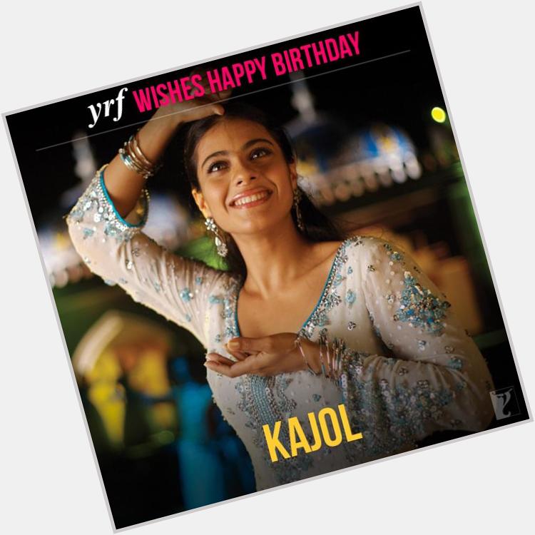Her effortless acting has won our hearts! 
Here s wishing the talented Kajol a very Happy Birthday! 
