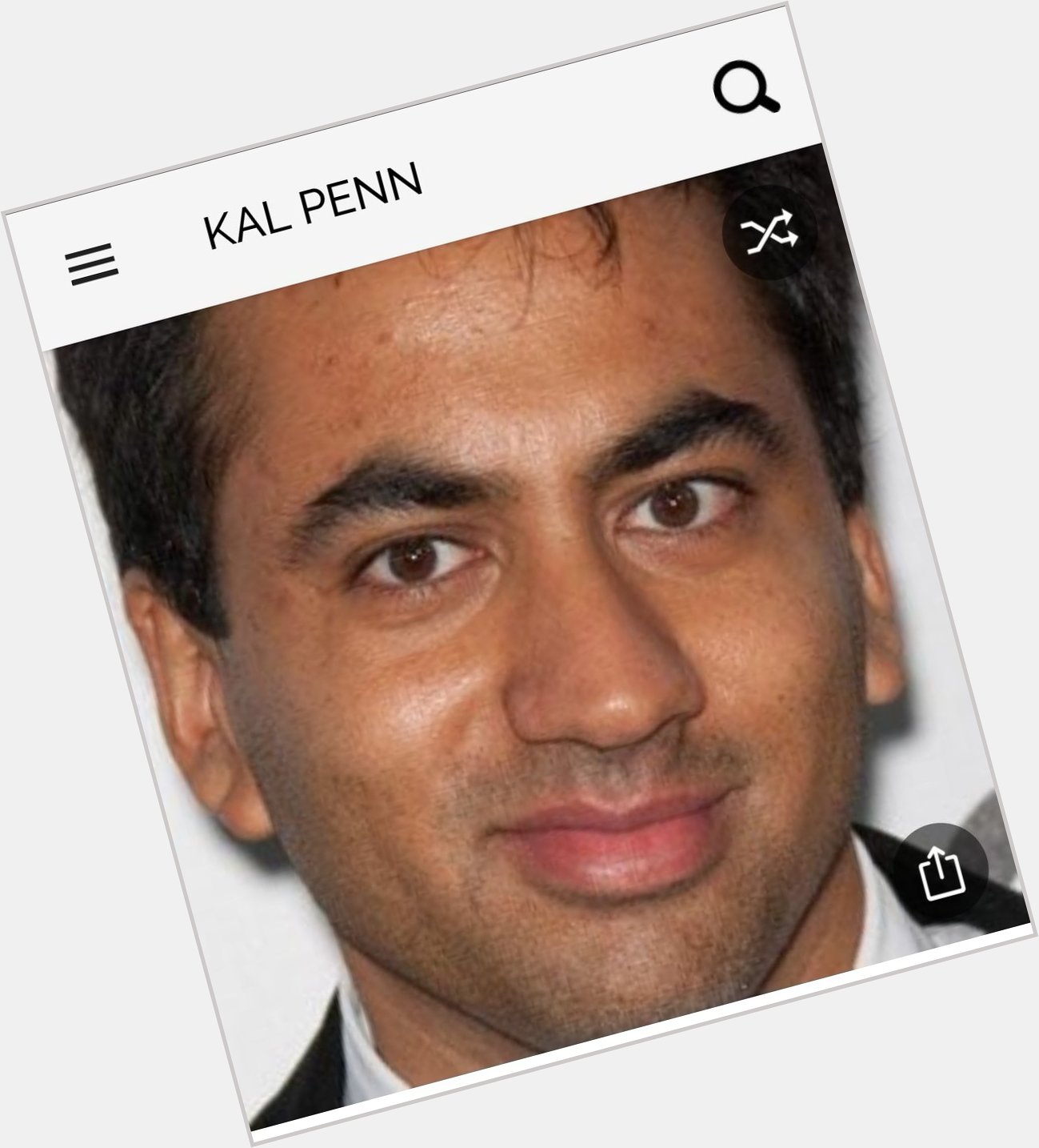 Happy Birthday to this great actor.  Happy Birthday to Kal Penn of Harold and Kumar fame 