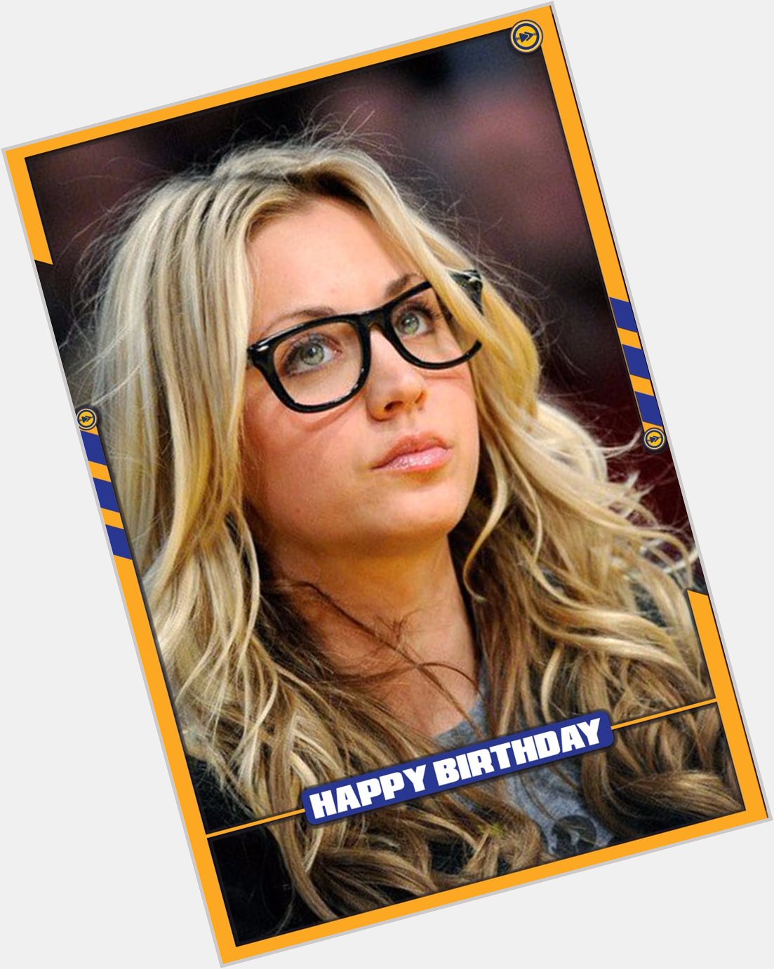 Happy birthday to The Big Bang Theory actress, Kaley Cuoco!!! 